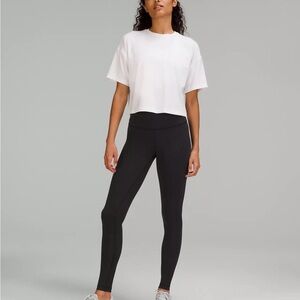 Lululemon 31” inseam Black Leggings Tights 8